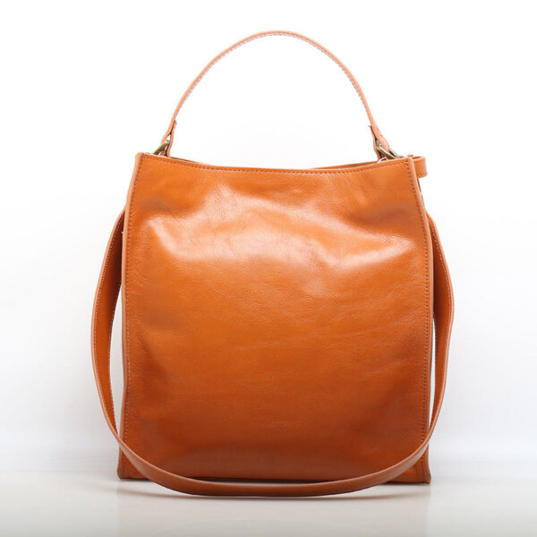 Full Grain Leather Handbag Women Leather Handmade Leather Bag - Image 3