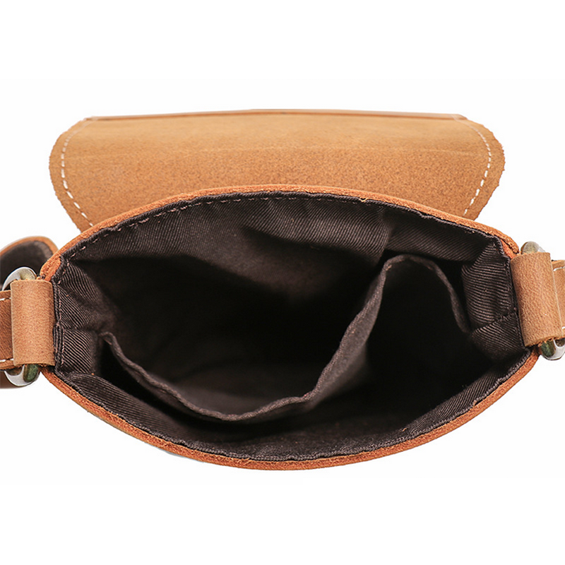 Handmade Genuine Leather Satchel Bag Shoulder Bag - Image 4