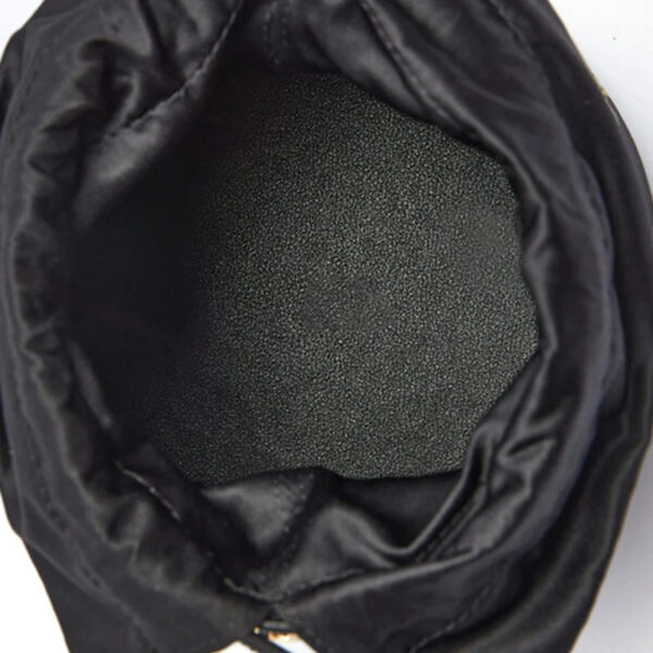 Brocade Black Bucket Bag Designer Butterfly Handbag - Image 9