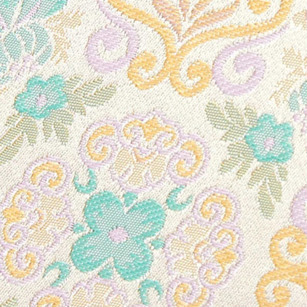 Brocade Jacquard Leather Bag  Intricate Phone Chinese Wallet - Image 3