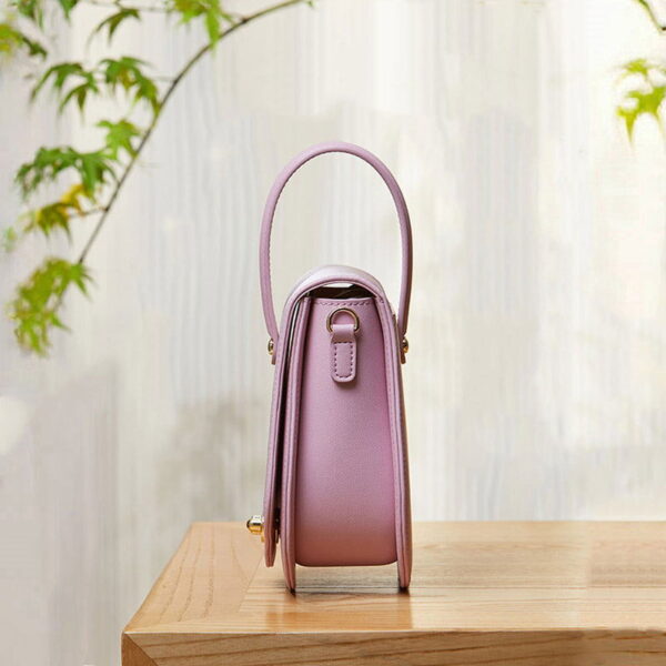 Brocade Jacquard Butterfly Designer Saddle Bag - Image 5