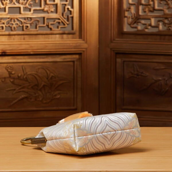 Brocade Jacquard New Chinese Style Kiss Lock Purse - Image 6