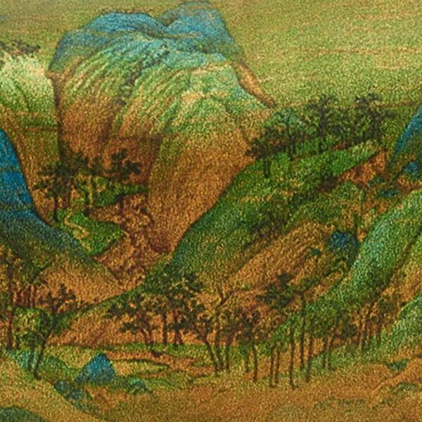 Chinese Painting Xiangyunsha Silk Shoulder Bag Designer Handbag - Image 7