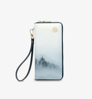 Cloud_Mountain_Green_Printed_Cowhide_Wallet_-_SinoCultural-2468327