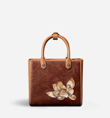 Embroidery_Fragrant_Cloud_Silk_Tote_Bag_Hibiscus_Elegant_Handbag