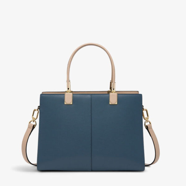 Embroidery Leather Ladies Tote Bag Chinese Style Handbag - Image 7