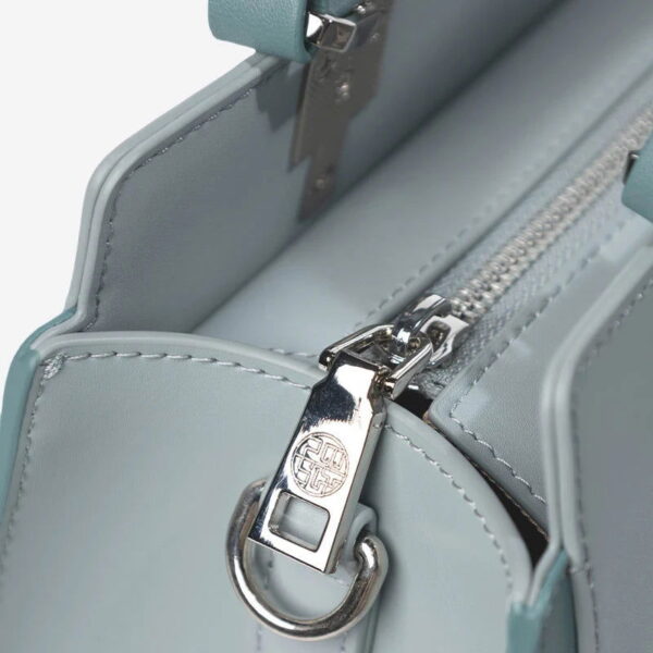 Embroidery Leather Magnolia Crossbody Tote Bag Women Handbag - Image 13