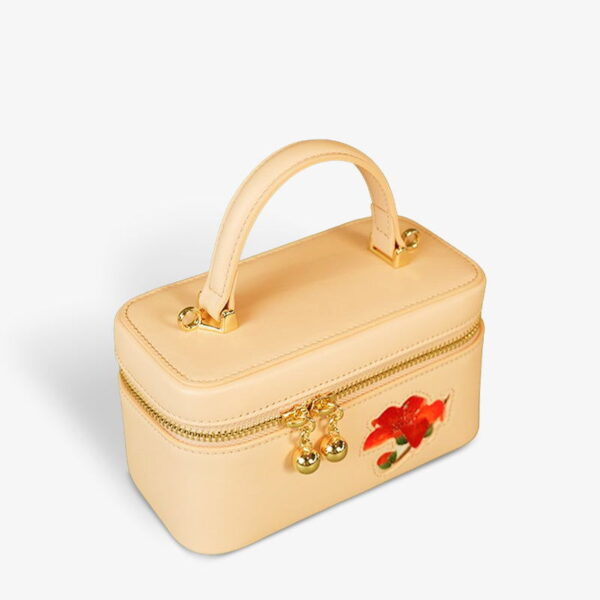 Handcrafted Embroidered Kapok Makeup Bag - Image 14