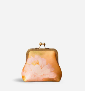 MulberrySilkRetroGoldMiniCoinPurseWalletLotusLD570602G_2