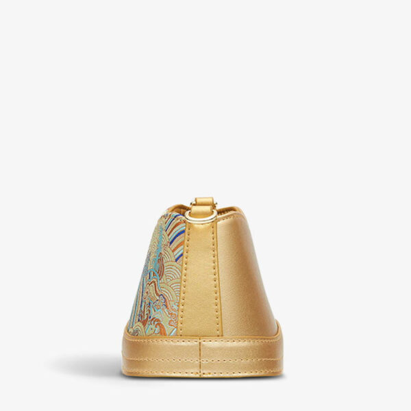 Shu Embroiderey Pearl Beaded Bucket Bag - Image 7