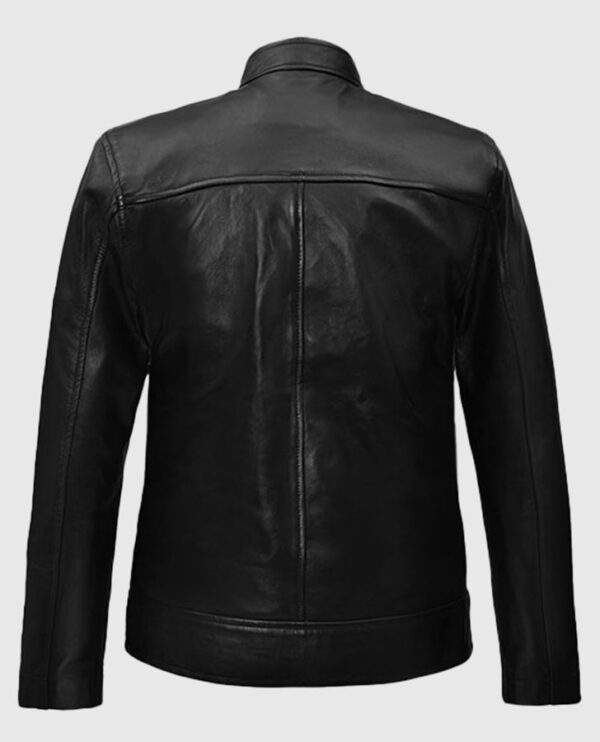 Michael Fassbender Frank Film Leather Jacket - Image 3