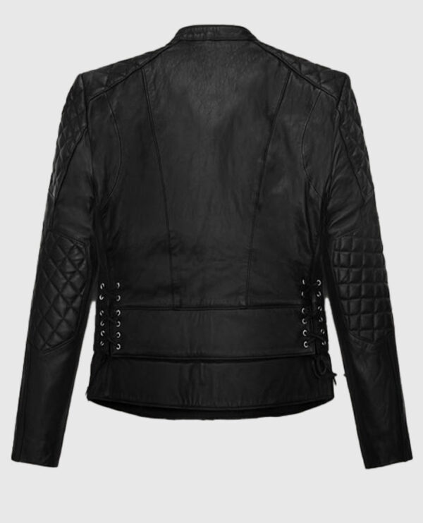 Kristen Stewart Leather Biker Jacket - Image 3