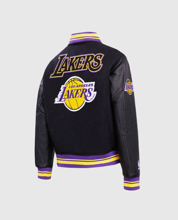 NBA Los Angeles Lakers Women's Varsity Jacket - Image 3
