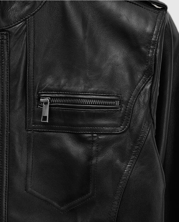 Tomb Raider Alicia Vikander Leather Jacket - Image 5