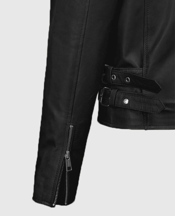 Hilary Duff Younger Black Leather Jacket - Image 6
