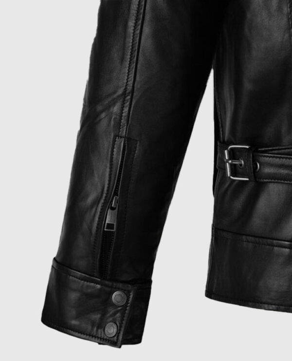 Resident Evil 6 Leon Kennedy Leather Jacket Leon Kennedy Jacket - Image 6