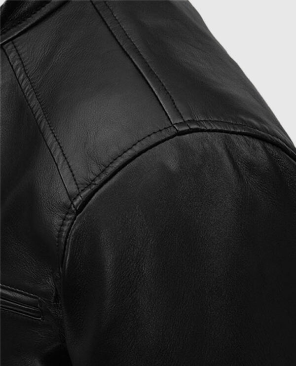 Michael Fassbender Frank Film Leather Jacket - Image 6