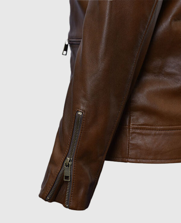 Boss Level Frank Grillo (Roy Pulver) Leather Jacket - Image 8