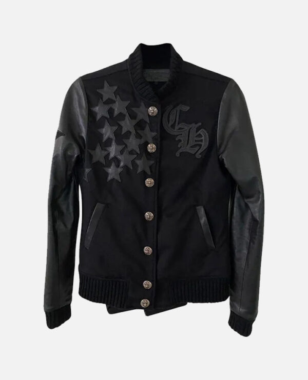 Men’s Chrome Hearts Varsity Letterman Jacket