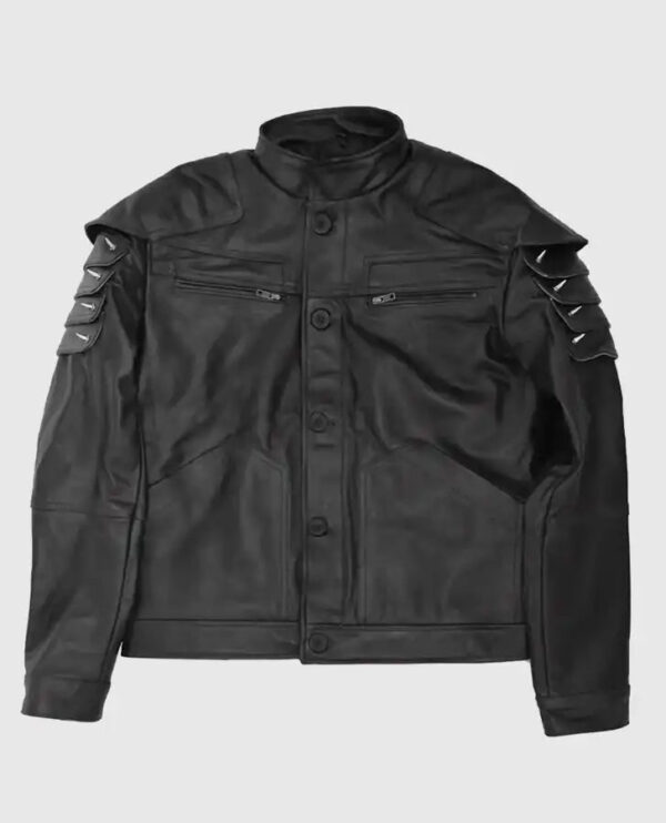 Cyberpunk 2077 Samurai Wolf School Leather Jacket - Image 2