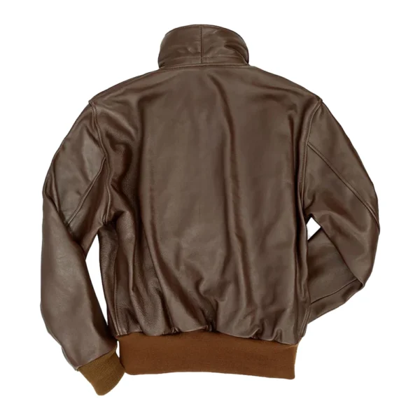 Men B3 Flying RAF Aviator Leather Jacket - Image 2