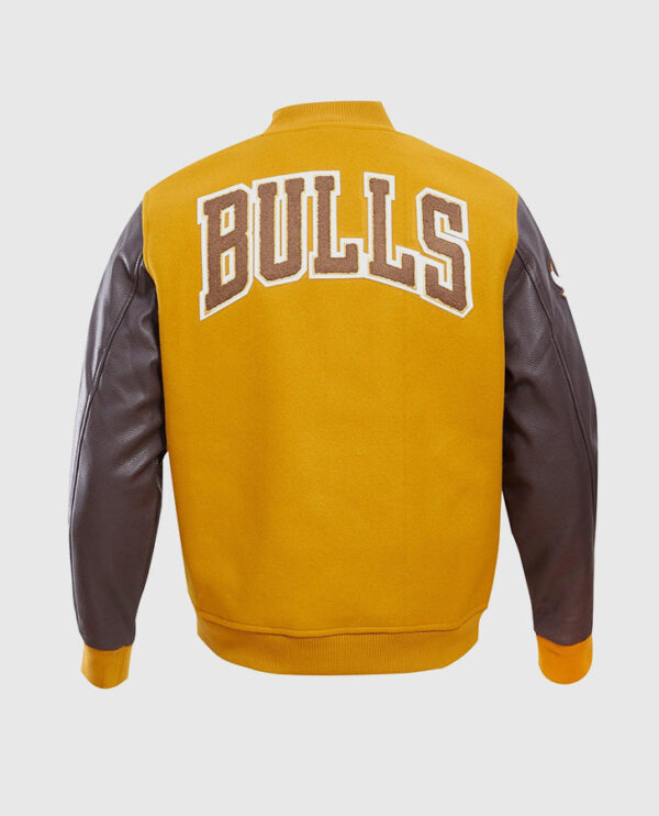 NBA Chicago Bulls Classic Wool Men's Varsity Jacket - Image 2