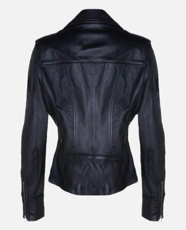 Biker Trend Women's Leather Jacket - Image 2