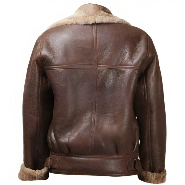 Women Pilot Flying Bomber B3 Leather Jacket - Image 3