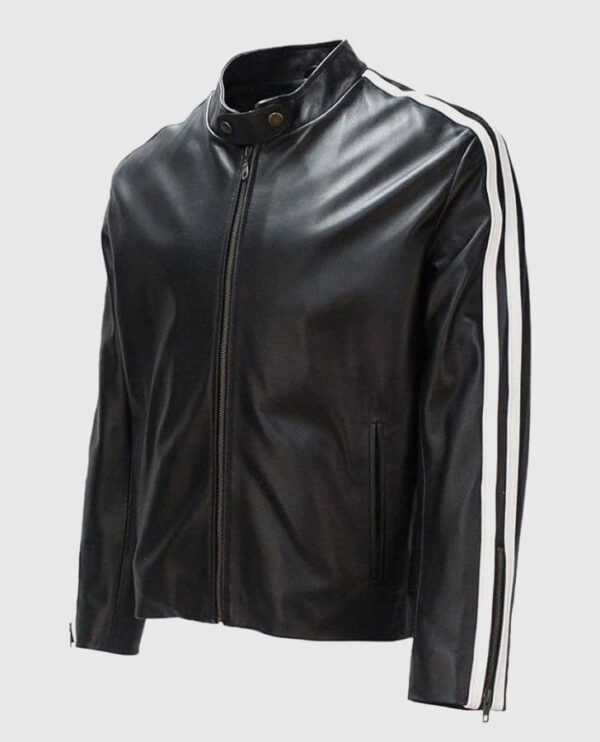 Lethal Weapon Mel Gibson Cafe Racer leather jacket - Image 5