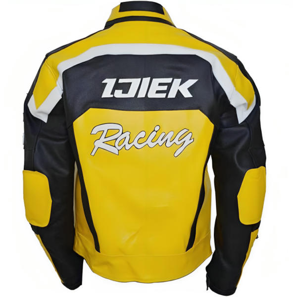 DEAD RISING 2 CHUCK IJIEK GREENE RACING YELLOW HUNTING JACKET - Image 2
