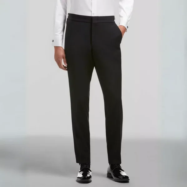 Black and Purple Tuxedo For Men - Image 4