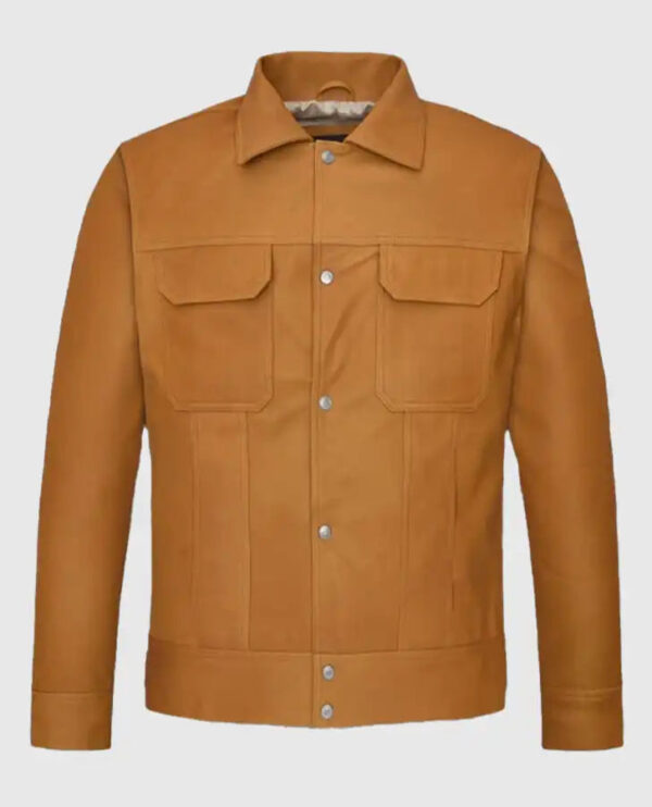 Emily in Paris S03 Lucas Bravo Leather Jacket - Image 2