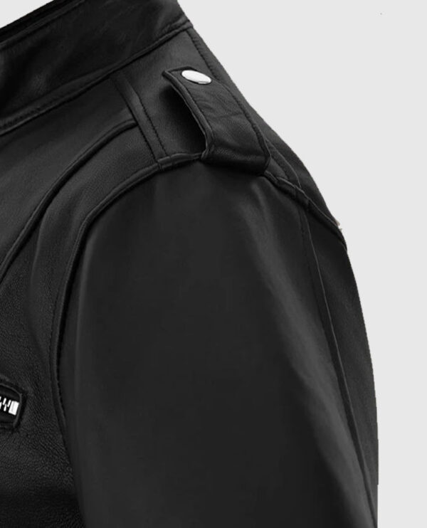 Women's Chic Rider Leather Jacket - Image 7