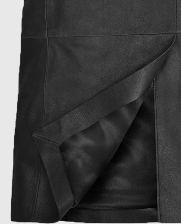 Ben Stiller Black Leather Blazer - Image 4