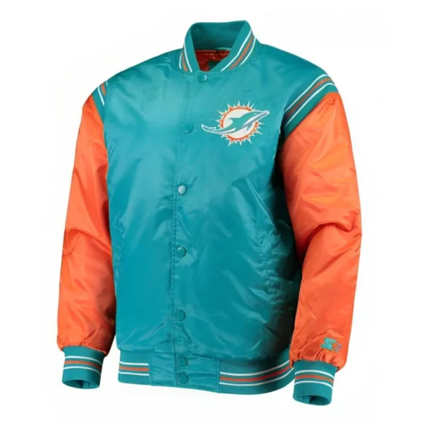 90’S Miami Dolphins Starter Jacket - Image 6