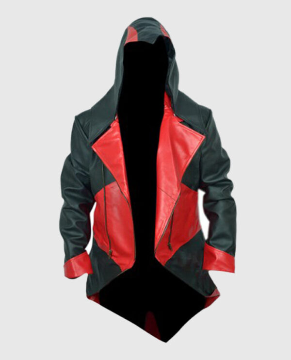 Assassins Creed 3 Black And Red Jacket - Image 2