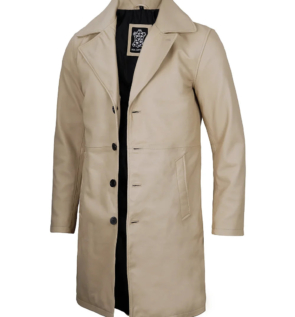 Beige_mens_leather_car_coat