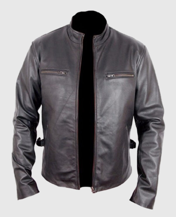 Fast And The Furious Black Leather Jacket - Image 3