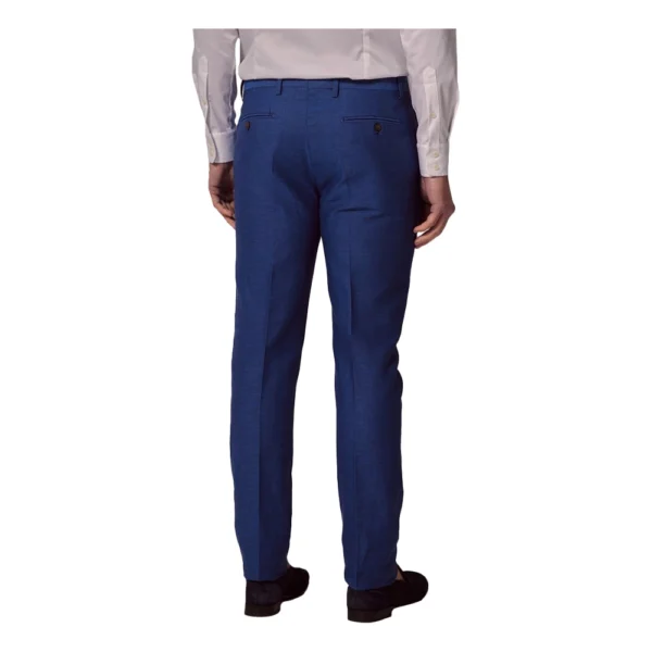 Men’s Royal Blue Italian Slim Fit 3 Piece Suit - Image 3