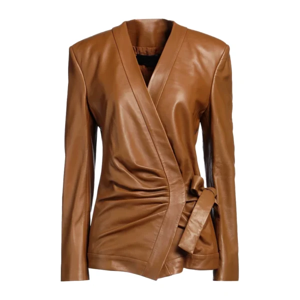 Brown Leather Jacket Women’s Choice