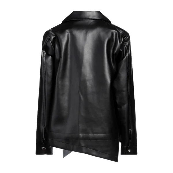 Black Leather Jackets Cross for Men - Image 2
