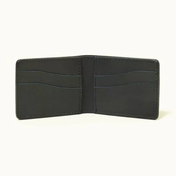 Men’s Leather Bifold Wallet – Black - Image 2