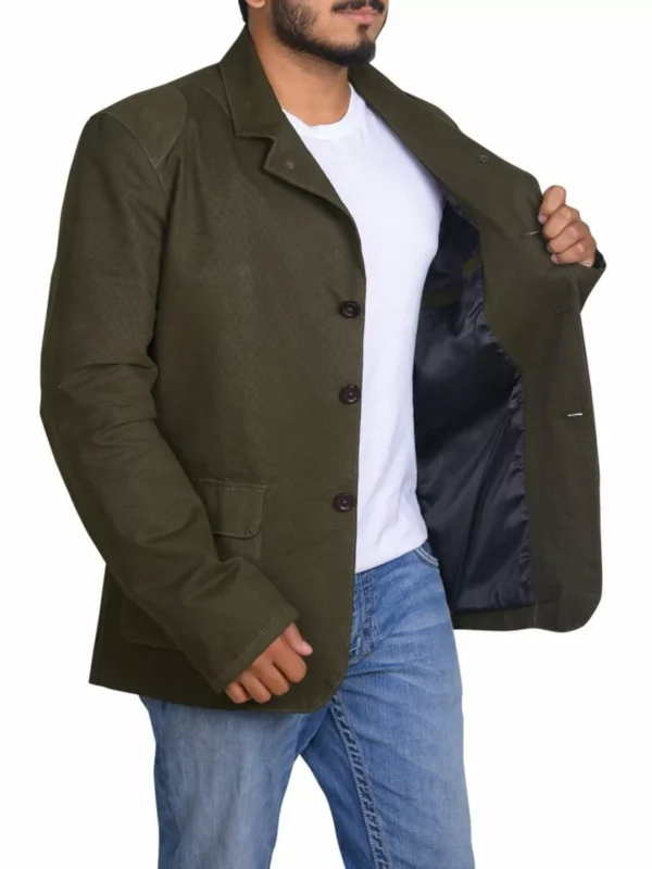 Barbour Cotton Blazer Jacket - Image 3
