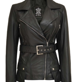 VictoriaWomenBlackLeatherJacket