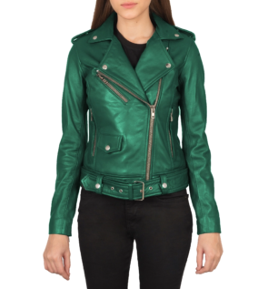 Womens-Green-Biker-Leather-Jacket.webp