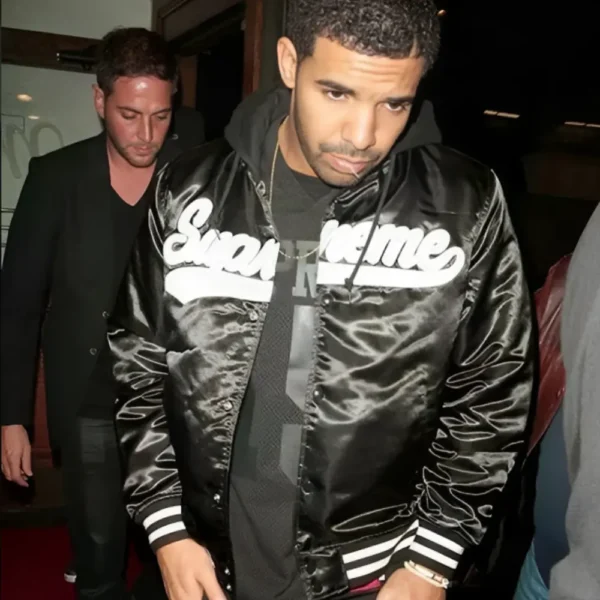 Letterman Casual Drake Supreme Hooded Jacket - Image 3