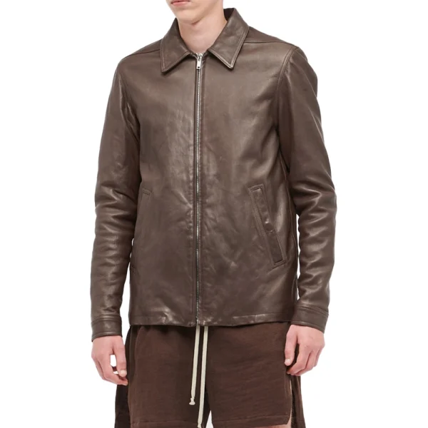 Harley Vintage Brown Genuine Leather Jacket