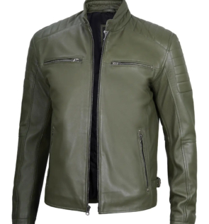 green_mens_leather_jacket