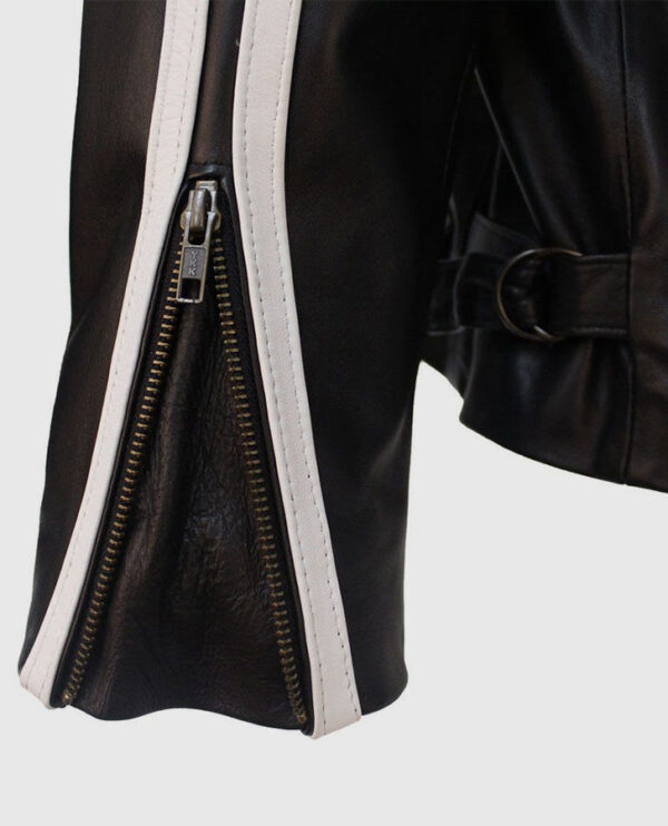 Lethal Weapon Mel Gibson Cafe Racer leather jacket - Image 4