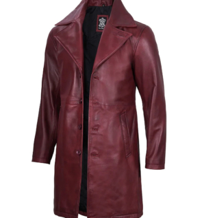 mens_maroon_leather_car_coat